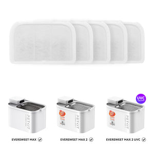 PETKIT Eversweet Max Fountain Filter Unit Rect 5pcs