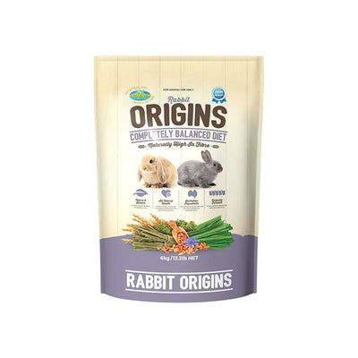 VETAFARM Origins Completely Balanced Diet Rabbit Food 6kg