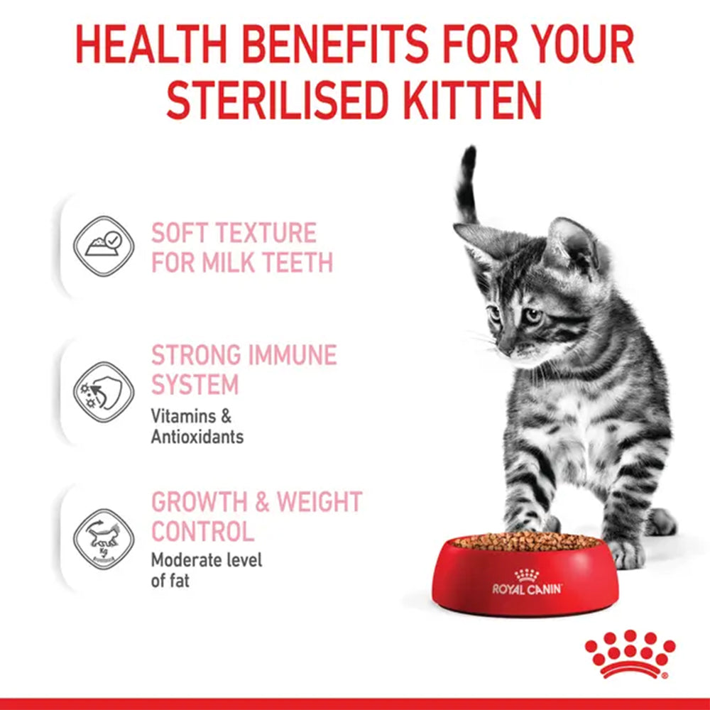 ROYAL CANIN Sterilised Kitten Gravy Wet Cat Food product image