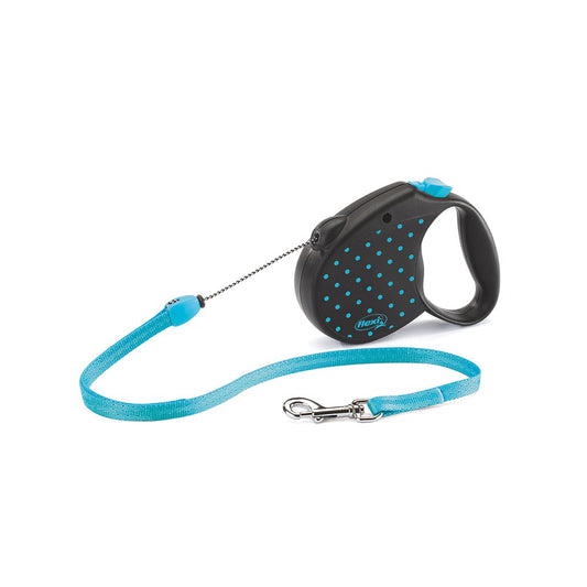 FLEXI Dots Cord Dog Leash