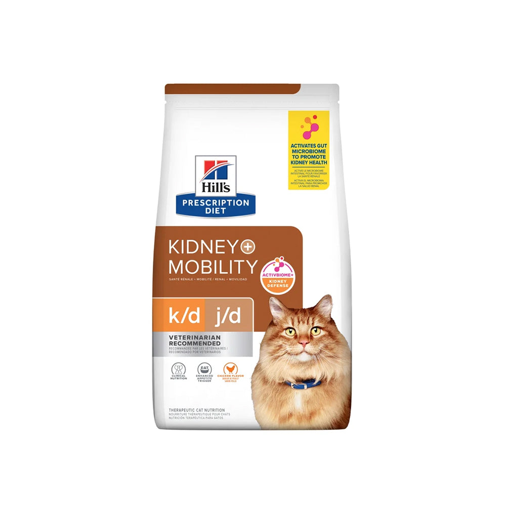 Hill's Prescription Diet k/d Kidney and j/d Mobility Care Dry Cat Food 2.88kg product image
