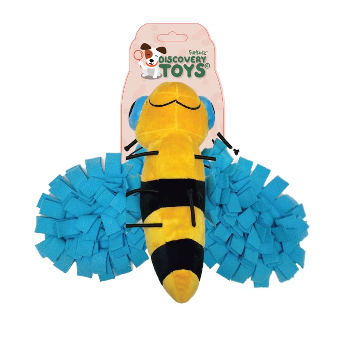 FURKIDZ Snuffle Bee Dog Toy 33cm