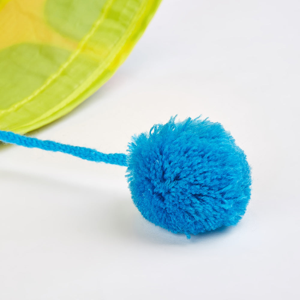 FOFOS Floral Pop-up Tunnel Cat Toy