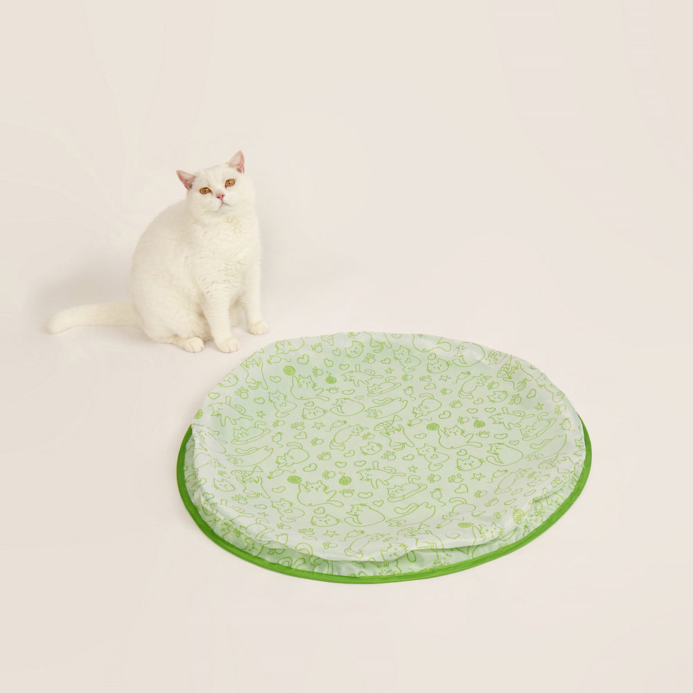 FOFOS Green Ball Hunting Cover Cat Toy