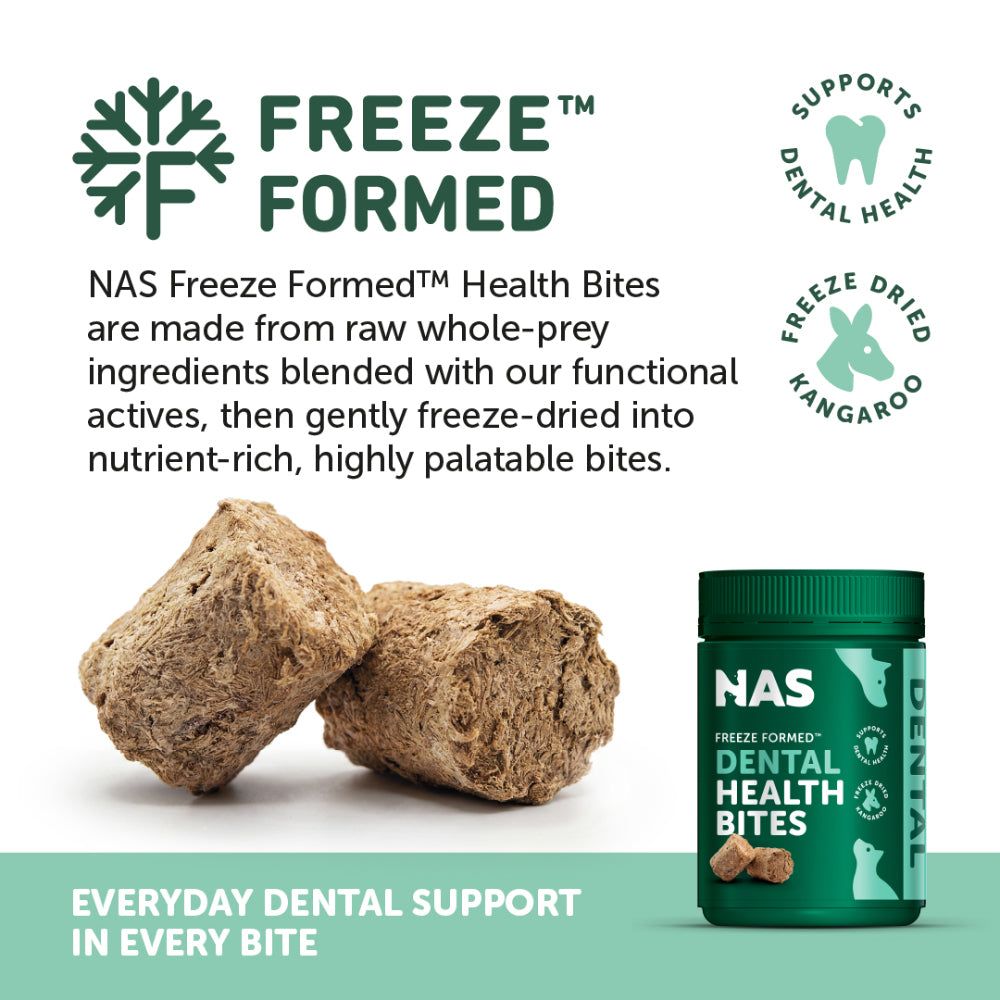 NATURAL ANIMAL SOLUTIONS Freeze Formed Dental Health Bites For Dogs & Cats – Product information image 5