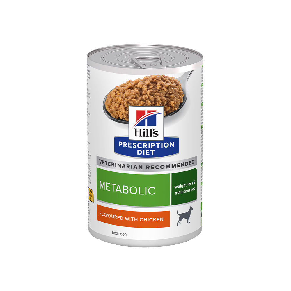 HILLS PRESCRIPTION DIET Metabolic Wet Dog Food — 370g front packshot