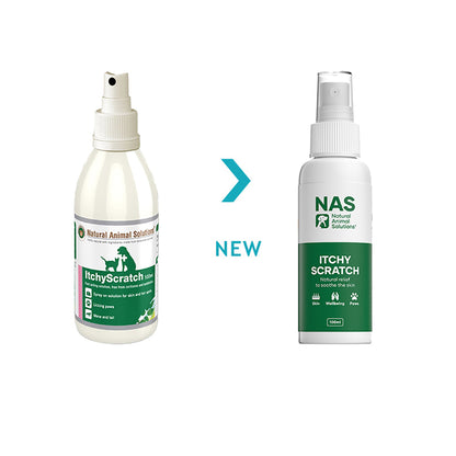 NAS NATURAL ANIMAL SOLUTIONS ItchyScratch Pet Skin & Coat Care 100ml