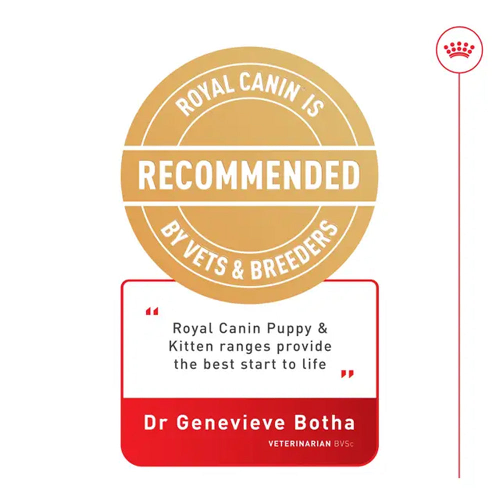 Royal Canin Puppy and Kitten range recommendation