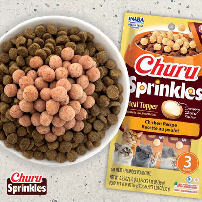 INABA Cat Churu Sprinkles Chicken 3Pcs (10g x 3) – product image 3