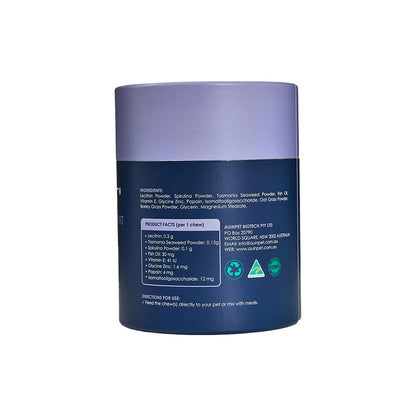 AUINPET Skin + Coat Seaweed & Lecithin For Cats 120g