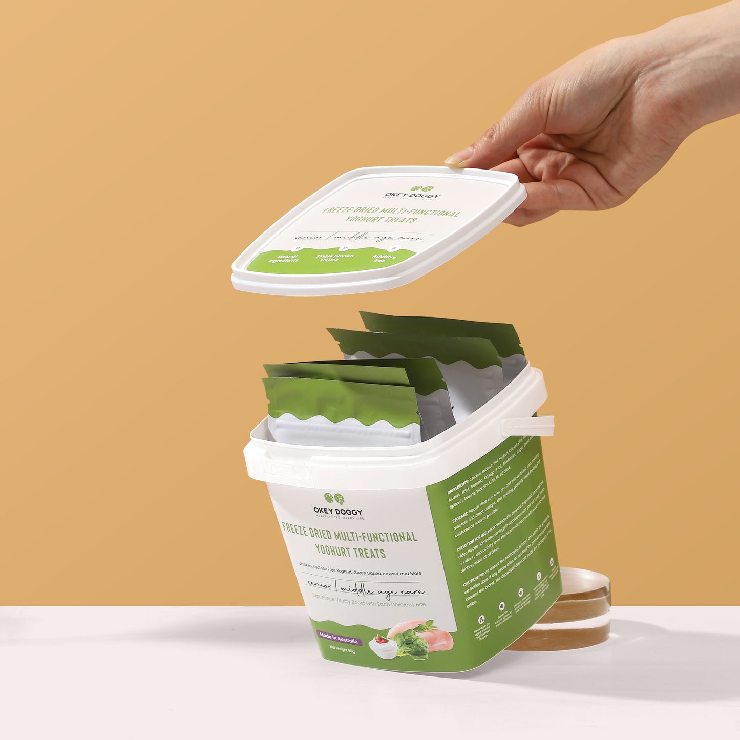 Naco + OKEY DOGGY Cat Litter & Treats Bundle