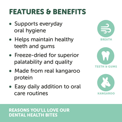NATURAL ANIMAL SOLUTIONS Freeze Formed Dental Health Bites For Dogs & Cats – Product information image 7