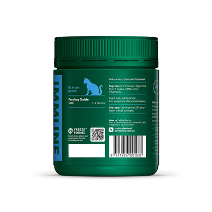 NATURAL ANIMAL SOLUTIONS Freeze Formed Feline Immune Health Bites For Cats – Source product packaging and information image 1
