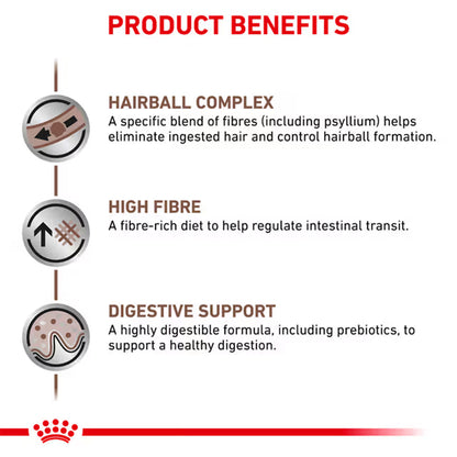 Royal Canin Veterinary Gastrointestinal Hairball Dry Cat Food 2kg — product information image