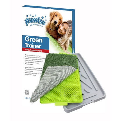 PAWISE Green Dog Trainer Toilet 68 x 42cm