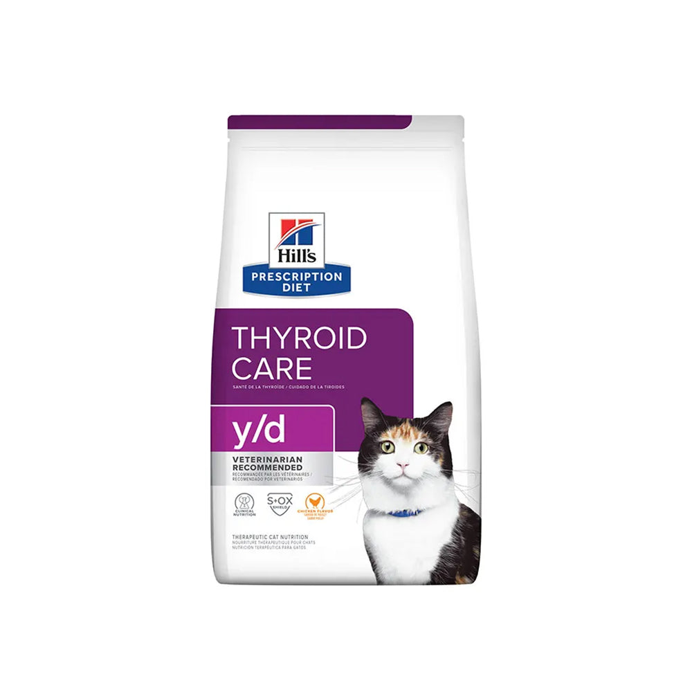 HILLS PRESCRIPTION DIET Y/D Thyroid Care Dry Cat Food 1.8kg