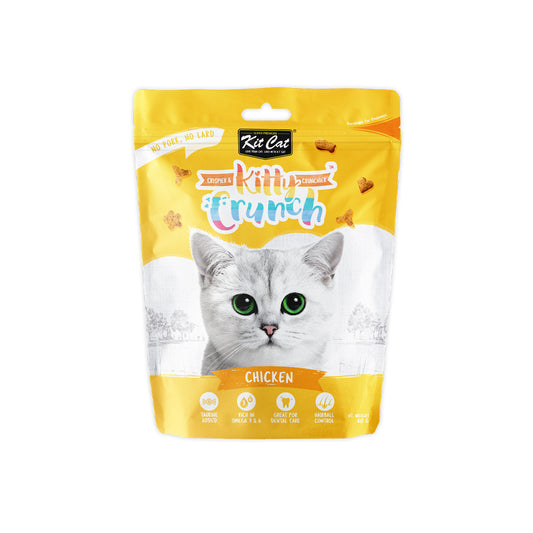 KIT CAT Kitty Crunch Chicken Cat Treats 60g