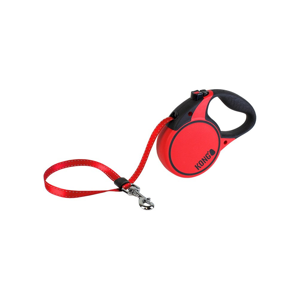 KONG Terrain Red Retractable Leashes Petso