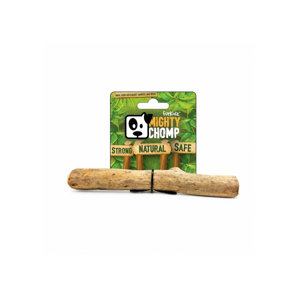 FURKIDZ Mighty Chomp Java Wood Dog Chew Toy