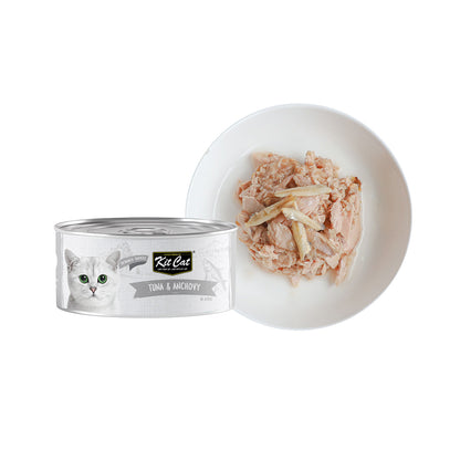 KIT CAT Tuna & Anchovy Toppers Wet Canned Cat Food
