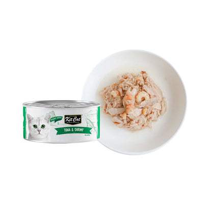 KIT CAT Tuna & Shrimp Toppers Wet Canned Cat Food