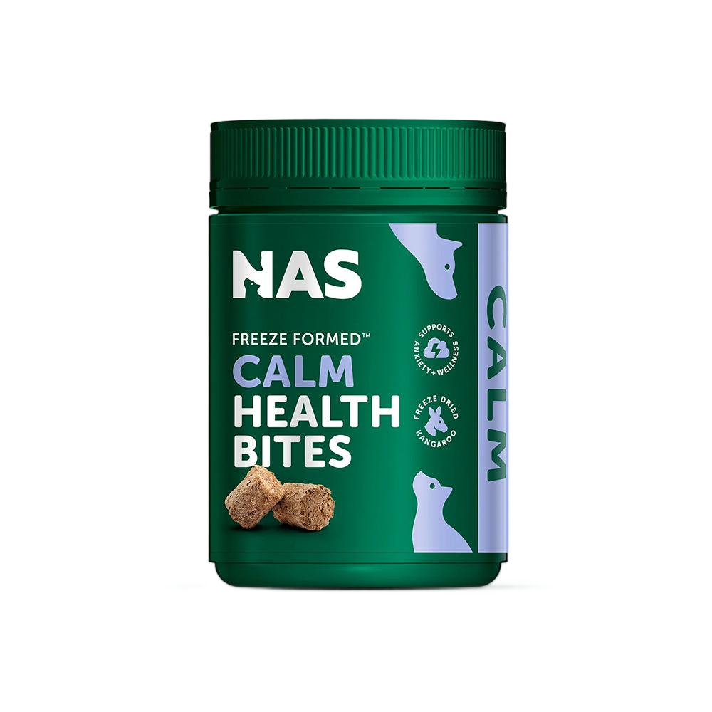 NATURAL ANIMAL SOLUTIONS Freeze Formed Calm Health Bites For Dogs & Cats – 270g (150pc) front white-background product packshot