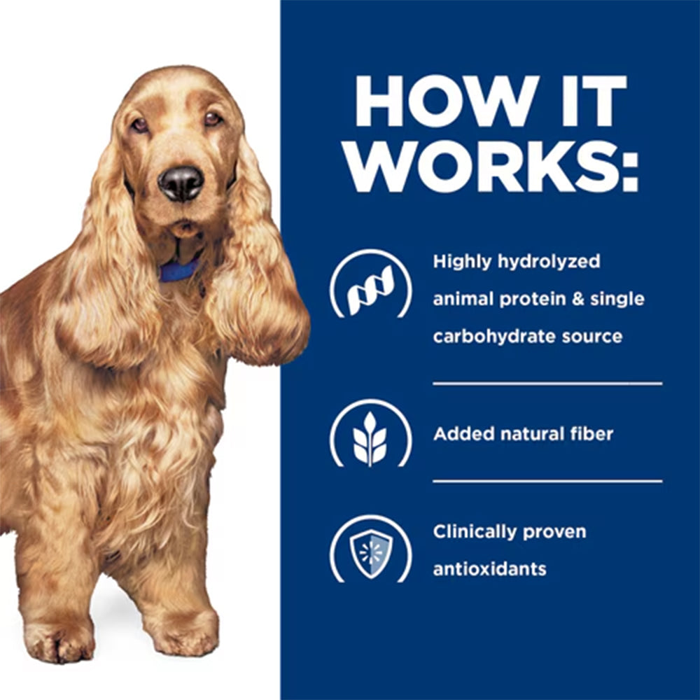 HILLS PRESCRIPTION DIET Z/D Food Sensitivities Hydrolyzed Chicken Flavour Wet Dog Food — product image 3