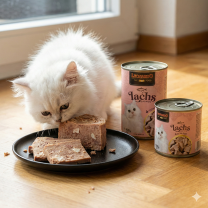 LEONARDO Salmon + Extra Fillet Wet Cat Food