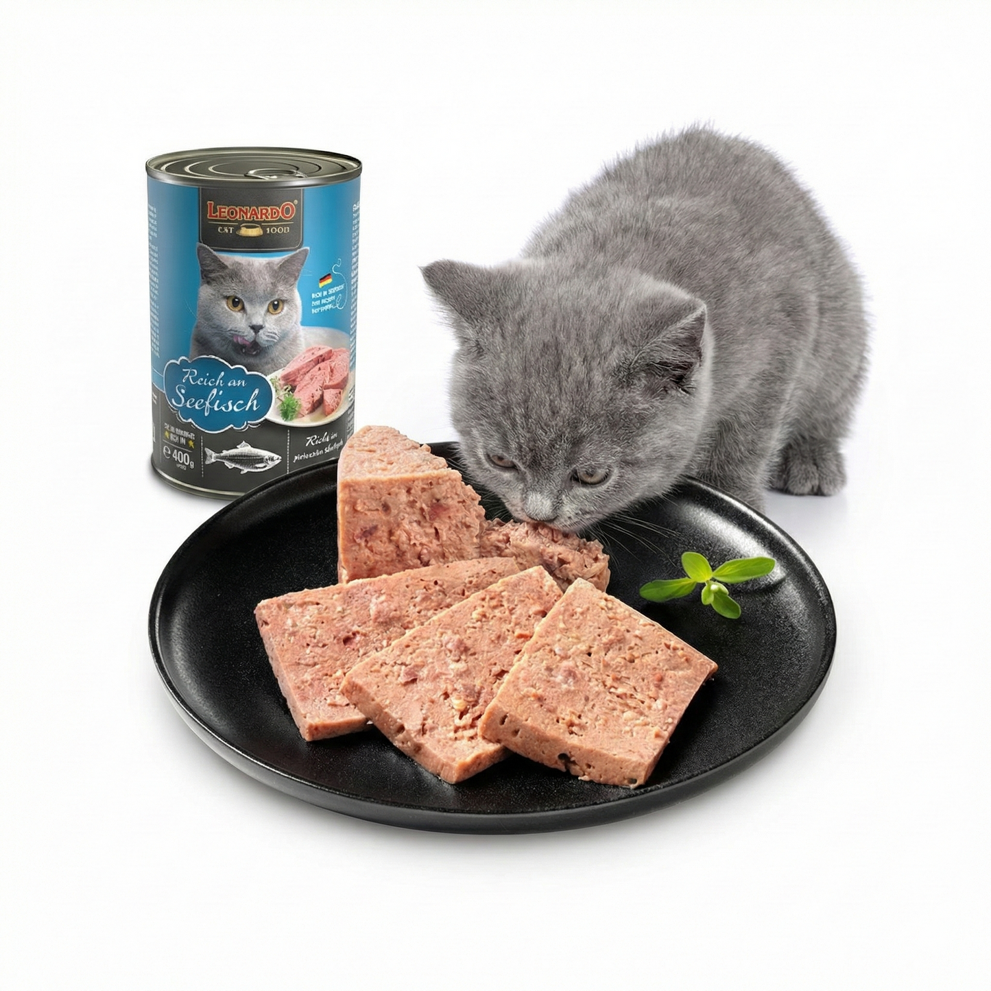 LEONARDO Quality Selection Ocean Fish Wet Cat Food