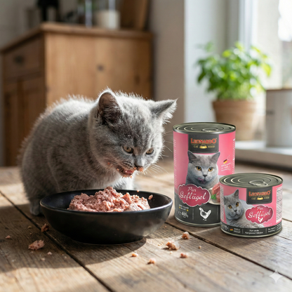 LEONARDO Quality Selection Pure Poultry Wet Cat Food