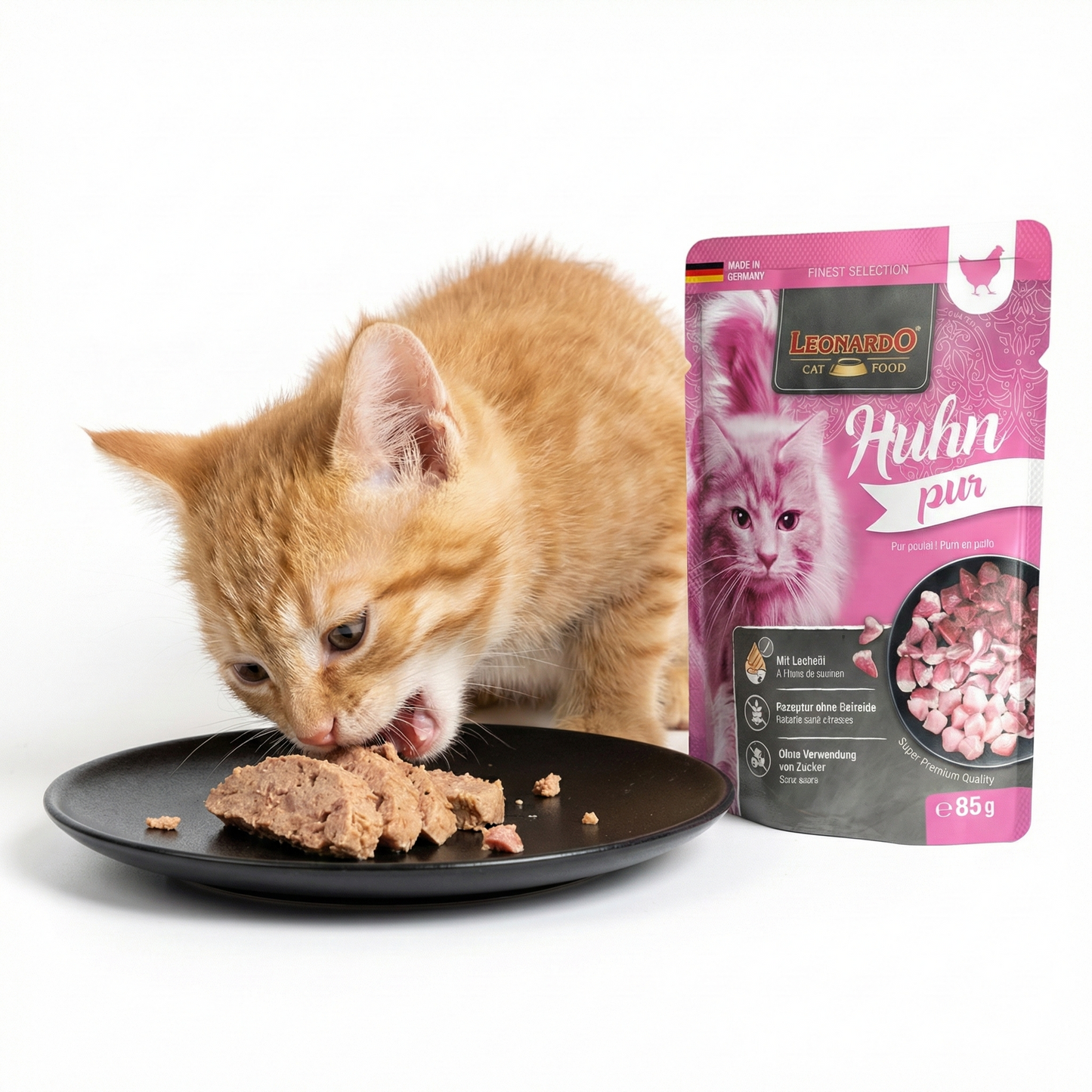 LEONARDO Finest  Selection Pure Chicken Wet Cat Food