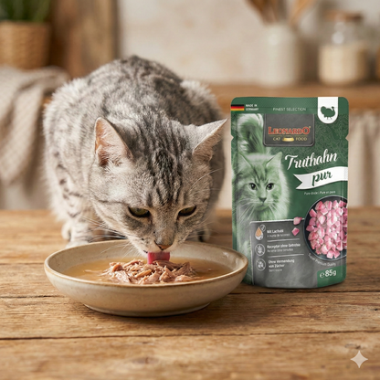 LEONARDO Finest  Selection Pure Turkey Wet Cat Food