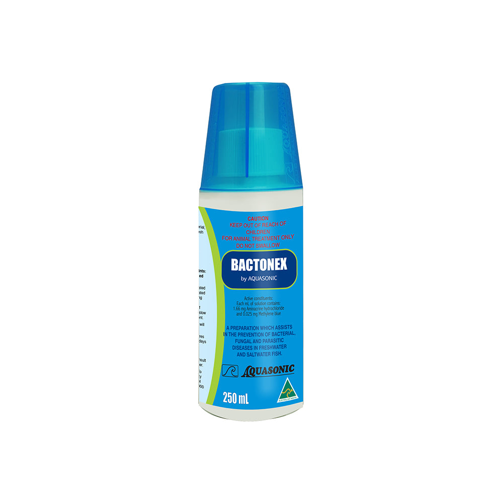 Aquasonic Bactonex Fish Treatment — barcode 9328131001590