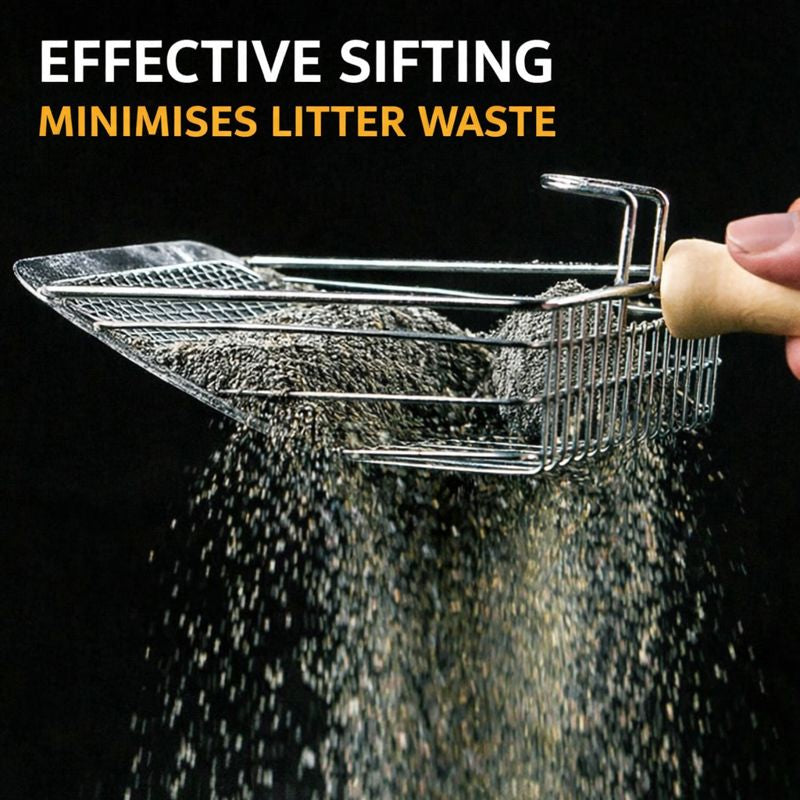 Large Stainless Steel Cat Litter Scoop