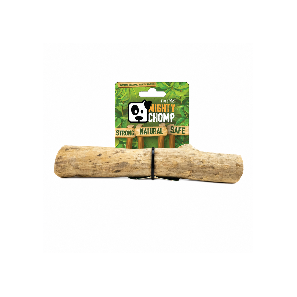FURKIDZ Mighty Chomp Java Wood Dog Chew Toy