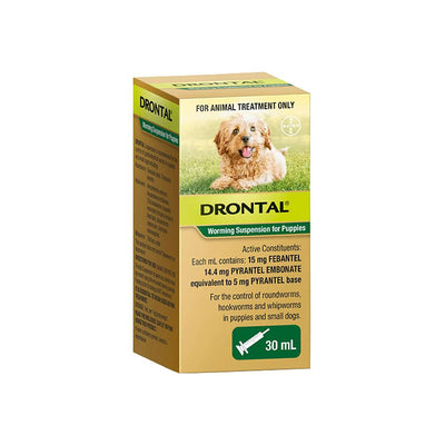 DRONTAL Dog Deworming Suspension for Puppies 30ml