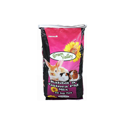GREEN VALLEY Rabbit And Guinea Pig Mix Food 10Kg