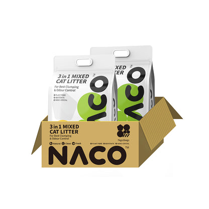 Naco + OKEY DOGGY Cat Litter & Treats Bundle