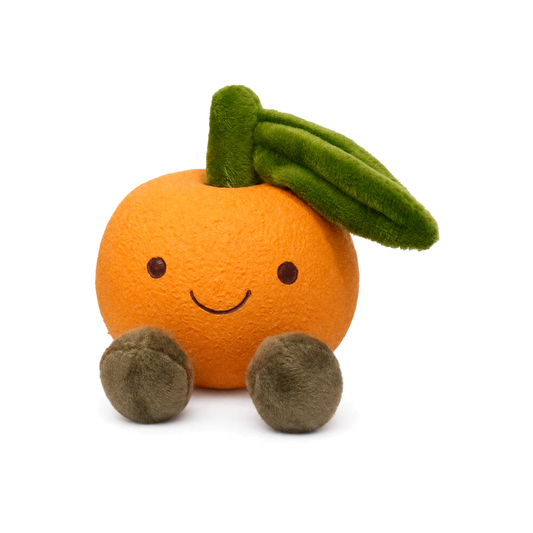 FURKIDZ Latex and Plush Orange 9cm
