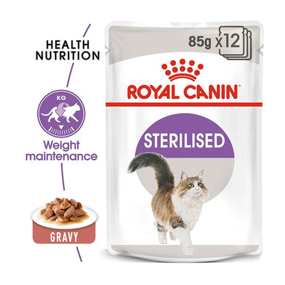 ROYAL CANIN Sterilised Adult Gravy Wet Cat Food product image