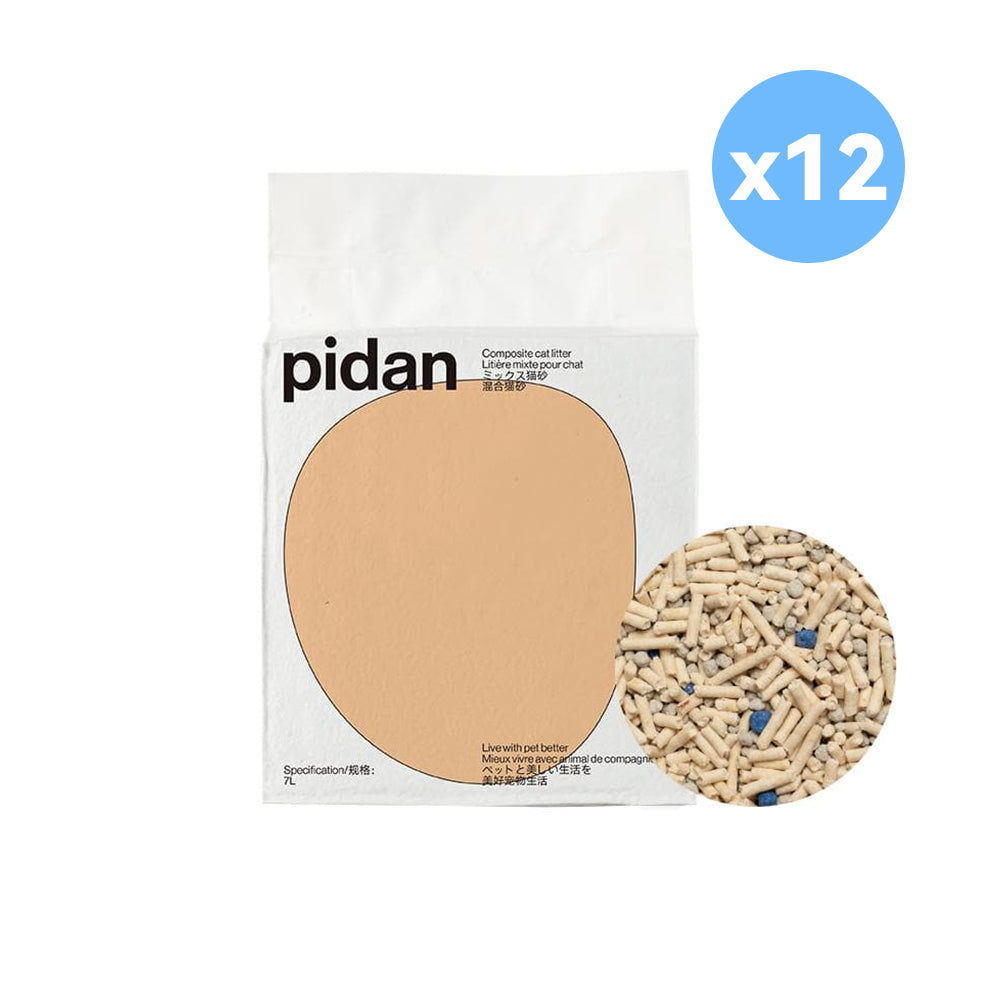 PIDAN Composite Original Tofu + Bentonite Clumping Cat Litter