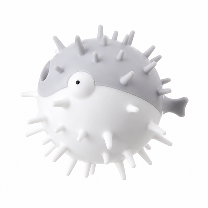 PIDAN Balloonfish Style Dog Squeaker Toy - Grey