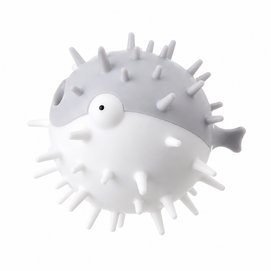 PIDAN Balloonfish Style Dog Squeaker Toy - Grey