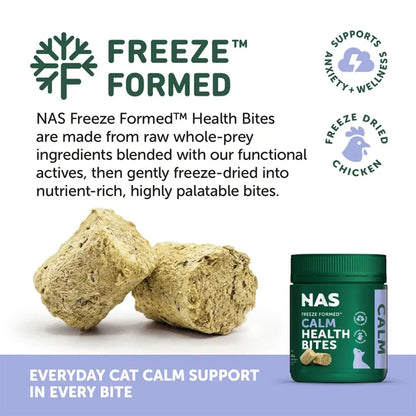 NATURAL ANIMAL SOLUTIONS Freeze Formed Feline Calm Health Bites For Cats – Product information image 8