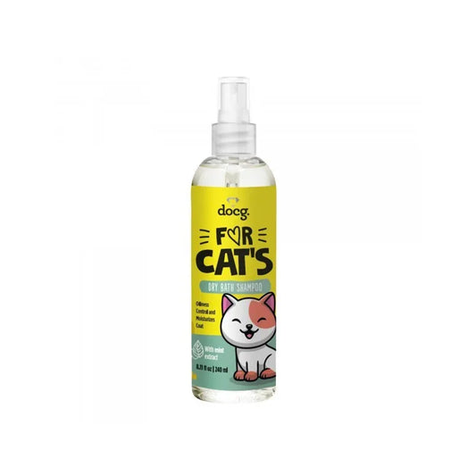 DOCG. For Cats Dry Bath Shampoo with Mint 240ml