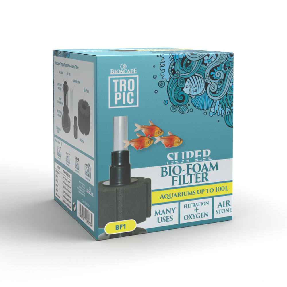 BIOSCAPE Super Bio-Foam Aquarium Sponge Filter BF-1 — product image 1