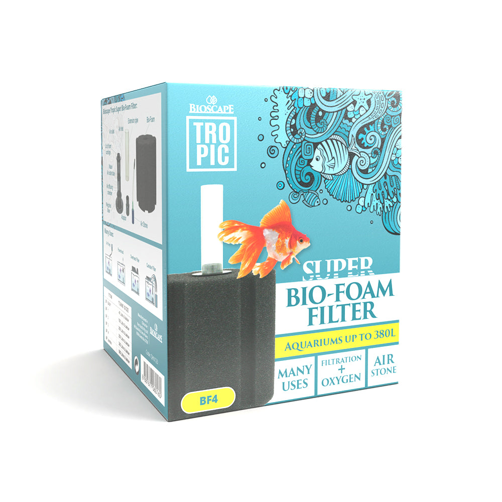 BIOSCAPE Super Bio-Foam Aquarium Sponge Filter BF-2/BF-4 — product image 4