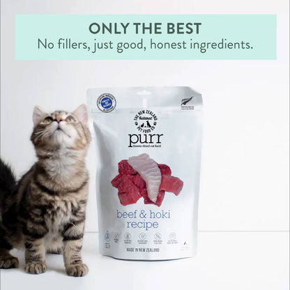MEOW Beef & Hoki Fish Freeze Dried Cat Treats 50g