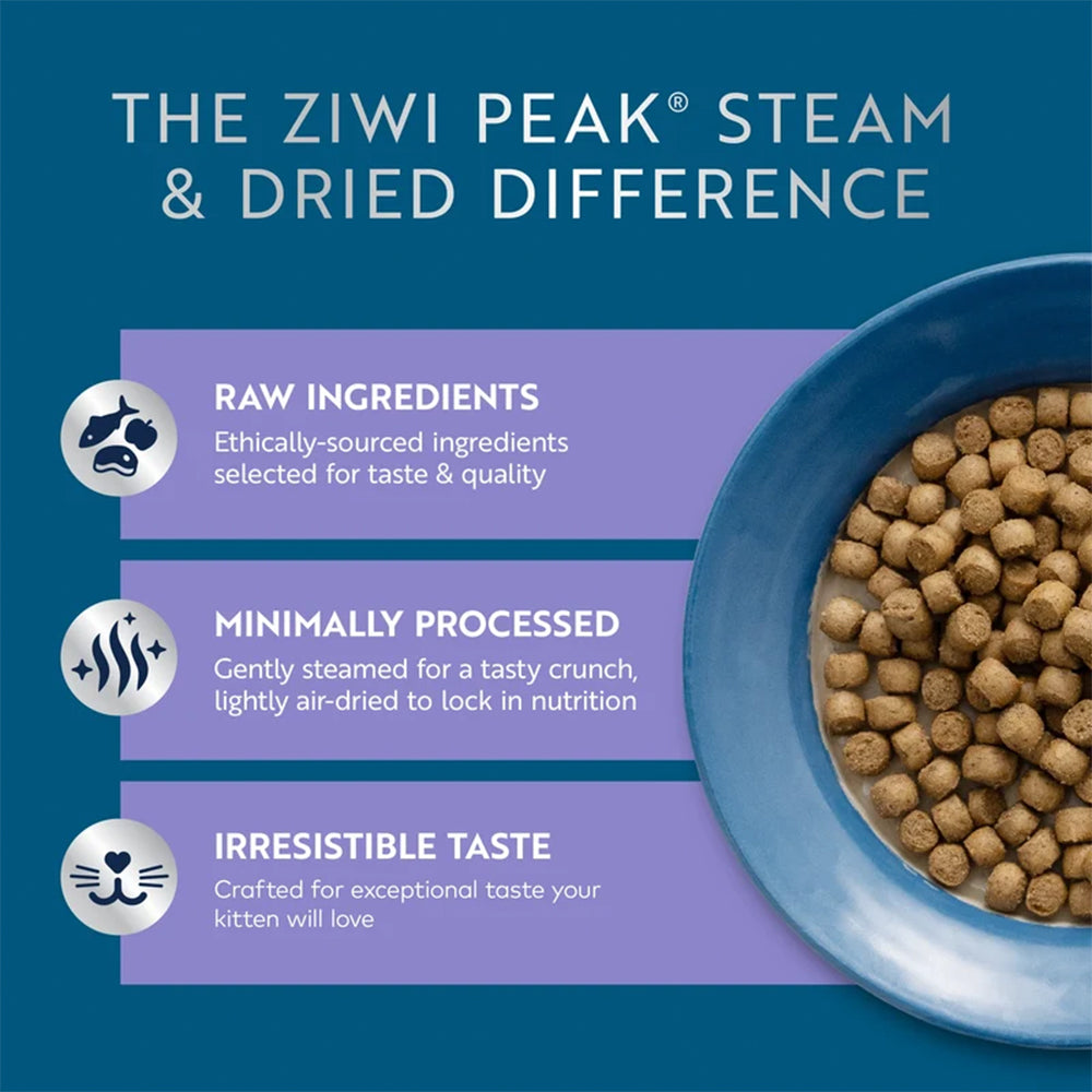 ZIWI Peak Chicken & Southern Blue Whiting Kitten Food 700g product image 8