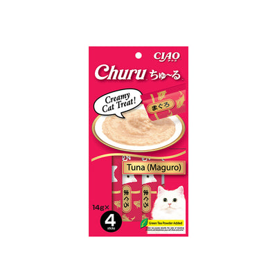 CIAO Churu Tuna Puree Cat Treats 4x14g